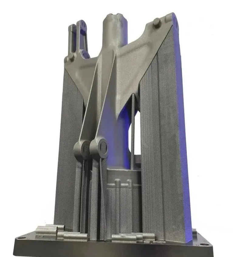 3D printed titanium parts A