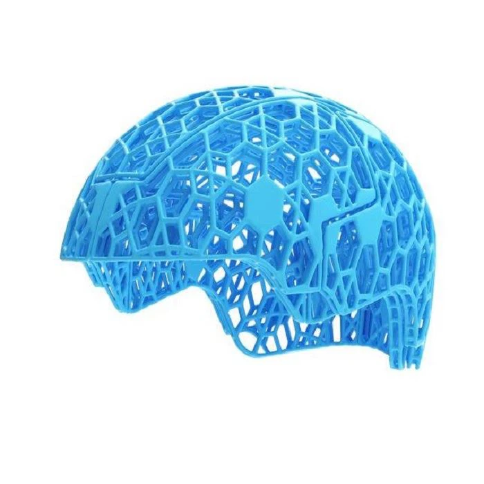 TPU Lattice Structure 3D Printed Sports Helmet